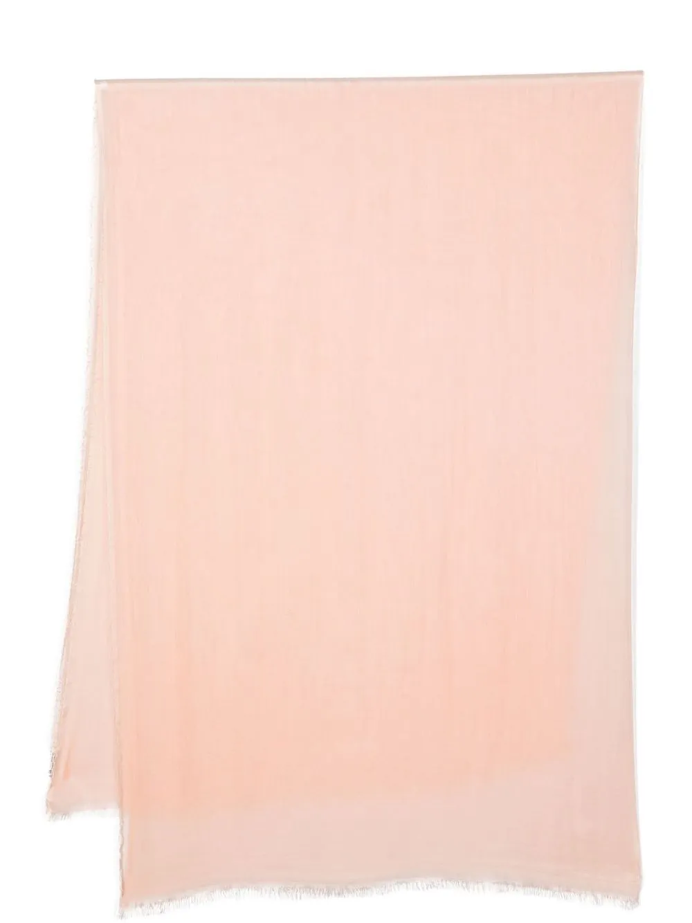 

Faliero Sarti frayed-hem lightweight scarf - Pink