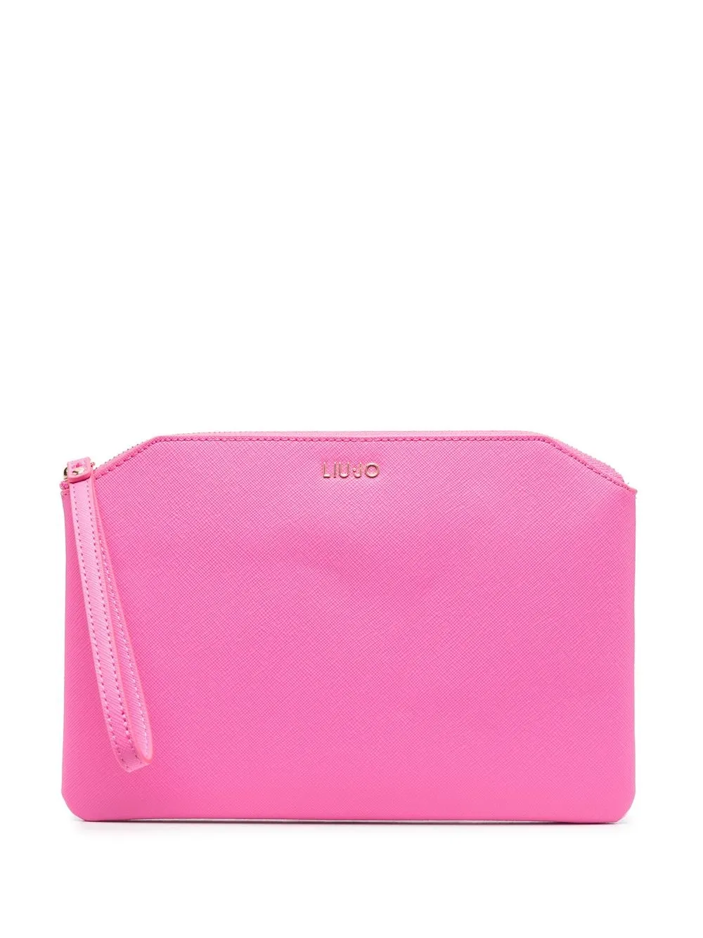 

LIU JO logo-lettering clutch bag - Pink