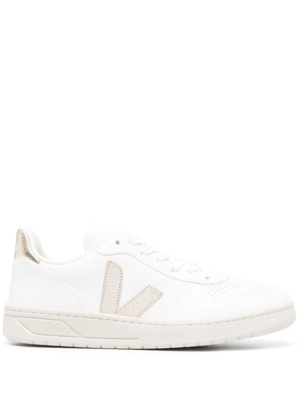 

VEJA tenis bajos con agujetas - Blanco