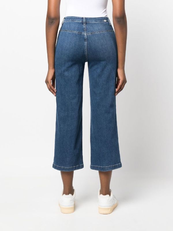 LIU braided-pocket Jeans - Farfetch