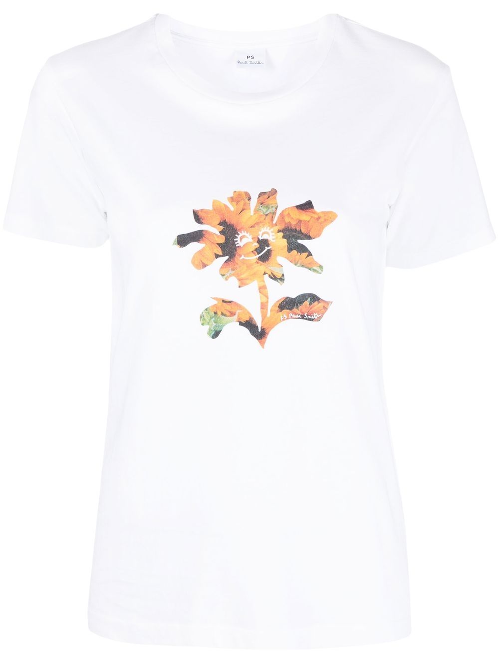 

PS Paul Smith floral-print organic cotton T-shirt - White