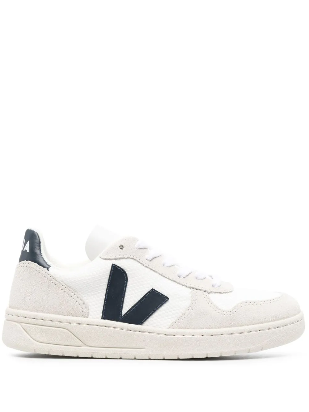 

VEJA low-top leather sneakers - White