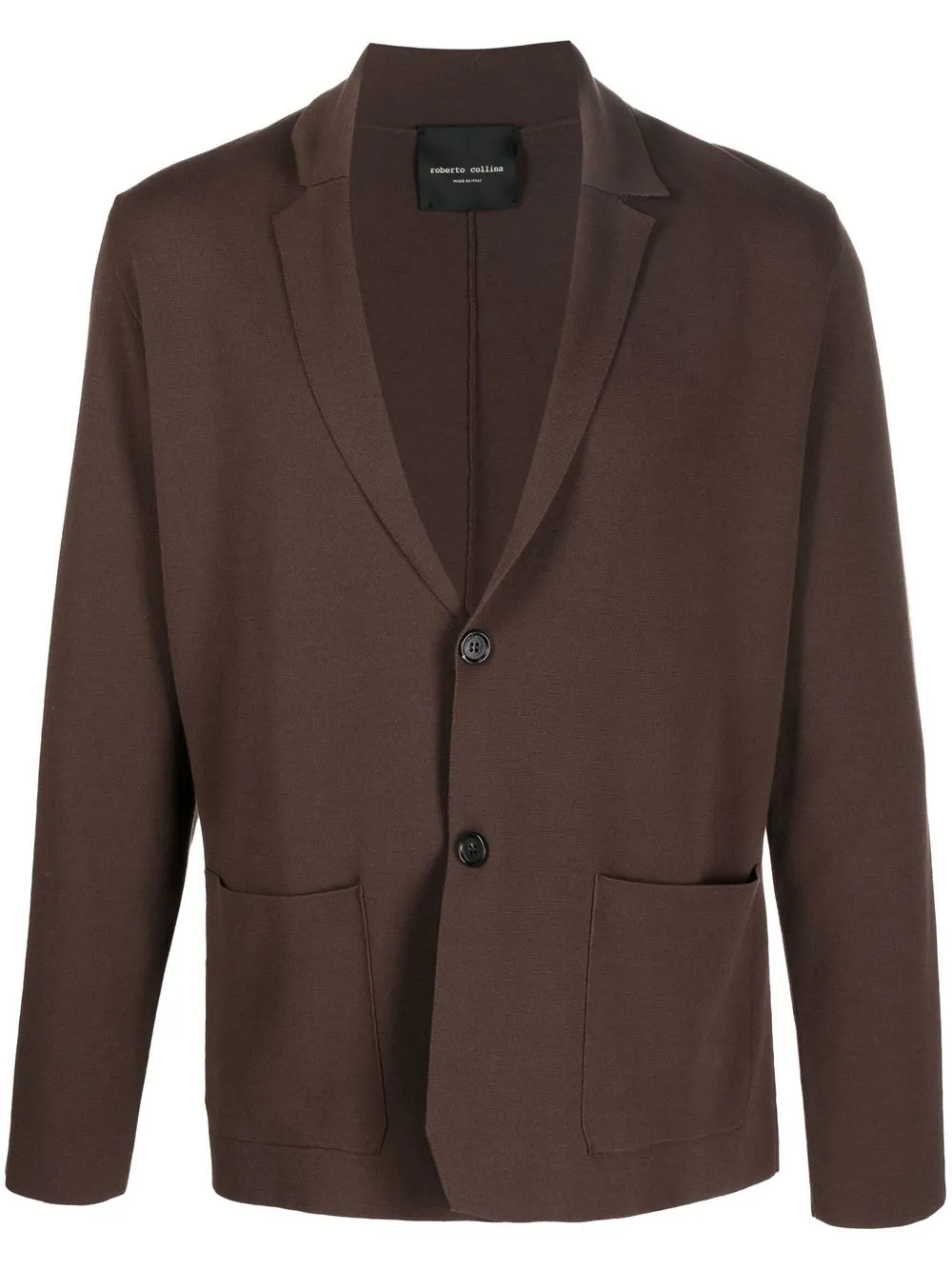 Roberto Collina Blazer In Brown