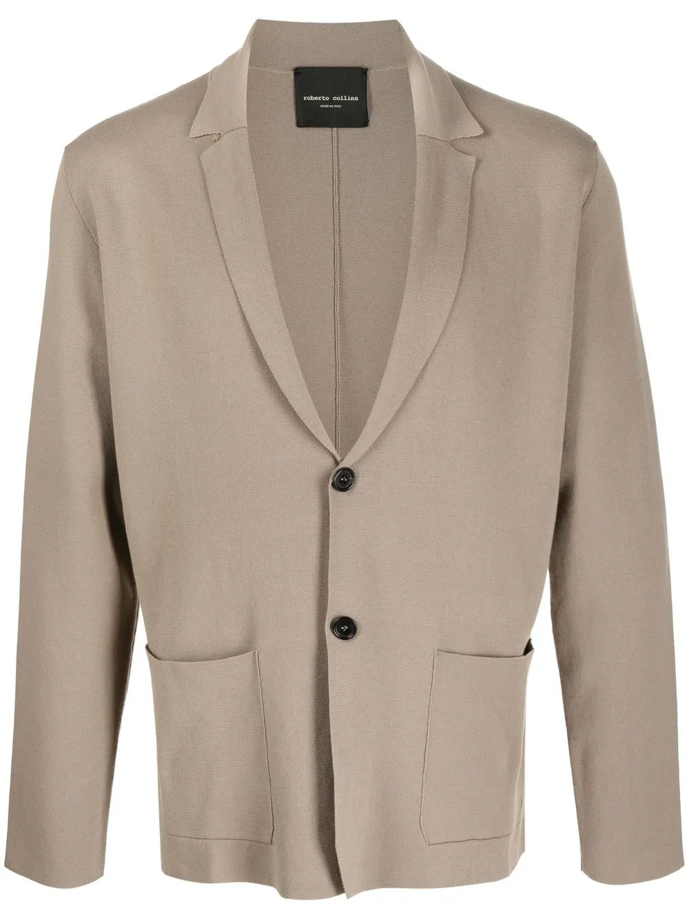 

Roberto Collina single-breasted button blazer - Neutrals
