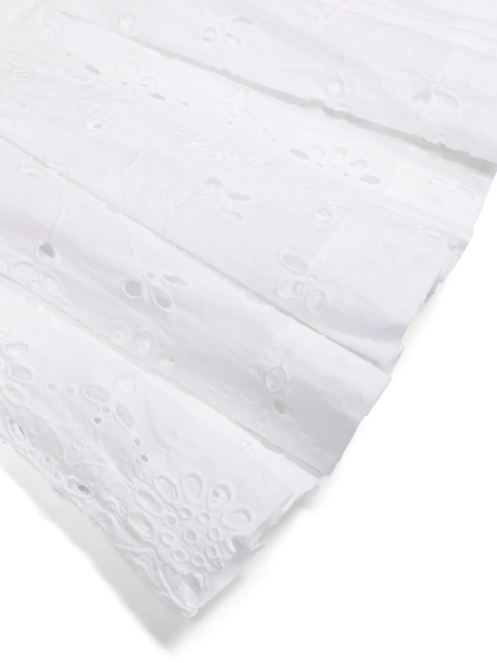 Bellerose Broderie anglaise mini-rok Wit