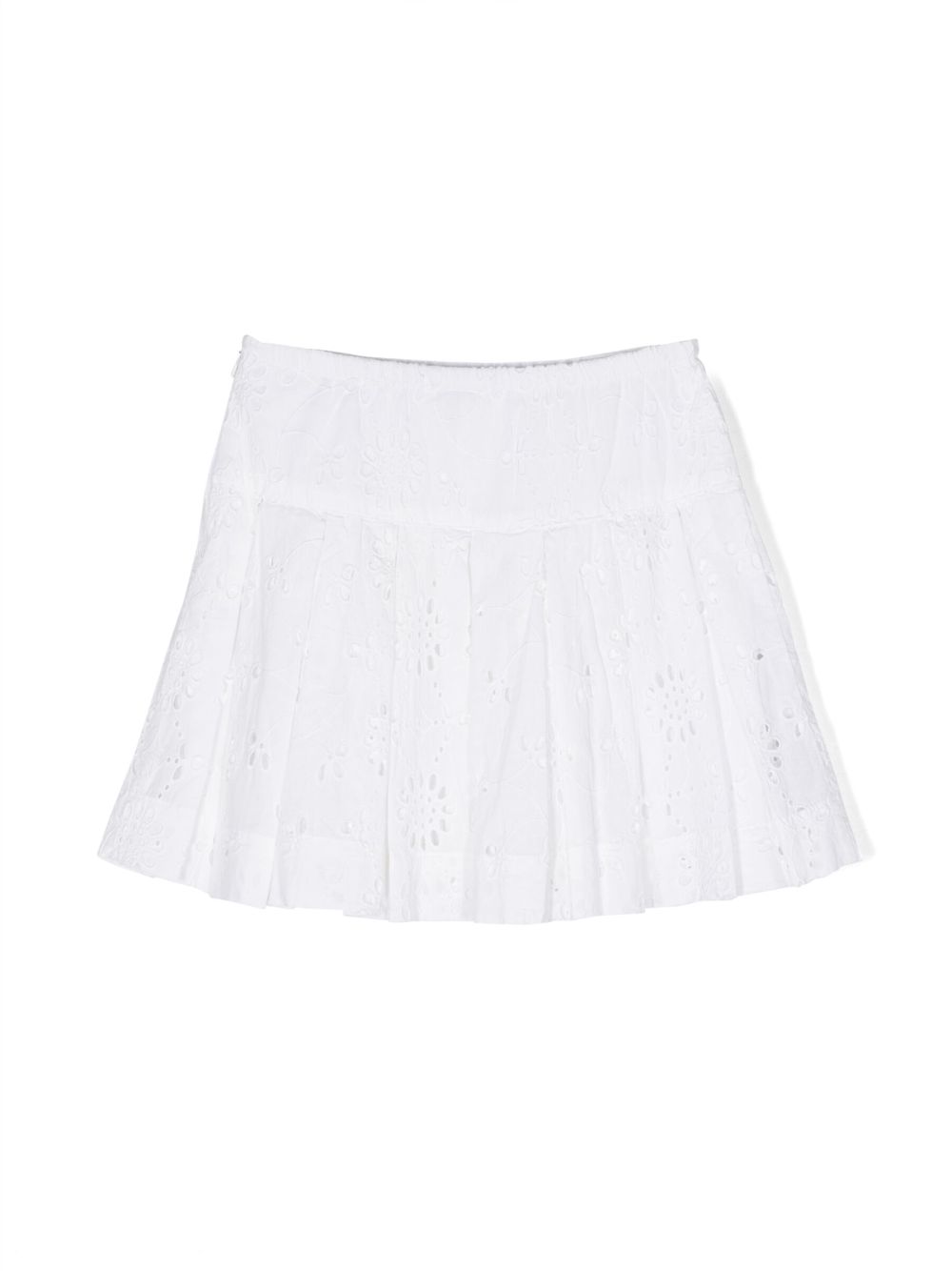 Bellerose Haka broderie anglaise skirt - White