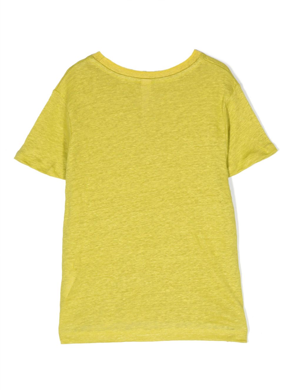 Bellerose Mio linen mélange T-shirt - Yellow