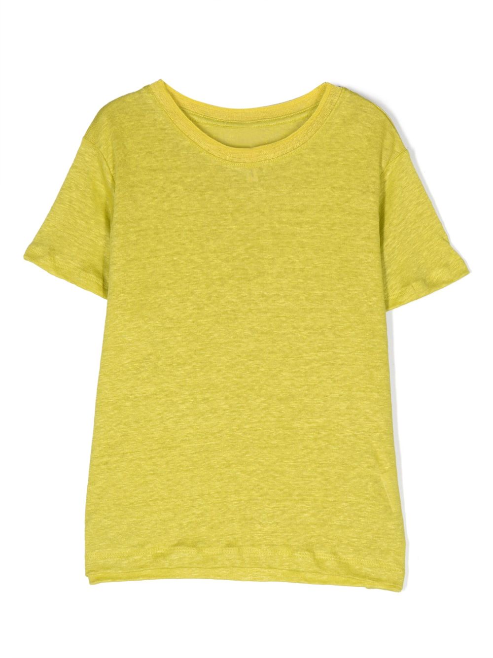 Bellerose Mio linen mélange T-shirt - Yellow