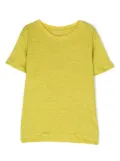 Bellerose Mio linen mélange T-shirt - Yellow