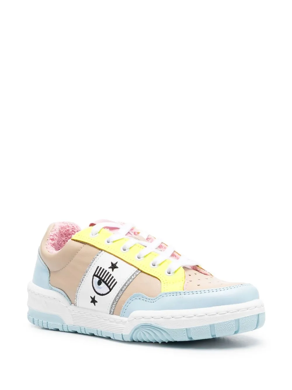 Chiara Ferragni CF1 low-top sneakers - Bruin
