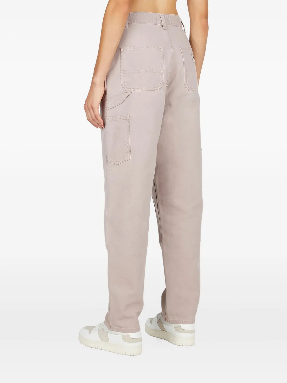 Carhartt WIP Cargo broek met opgestikte zakken Beige