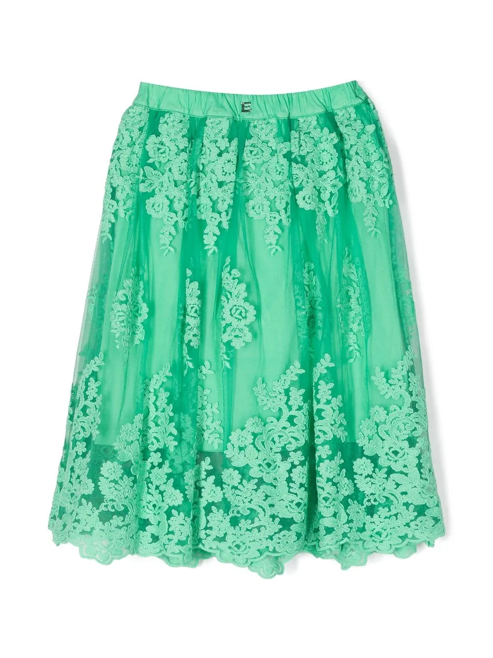 Ermanno Scervino Junior Katoenen rok - Groen