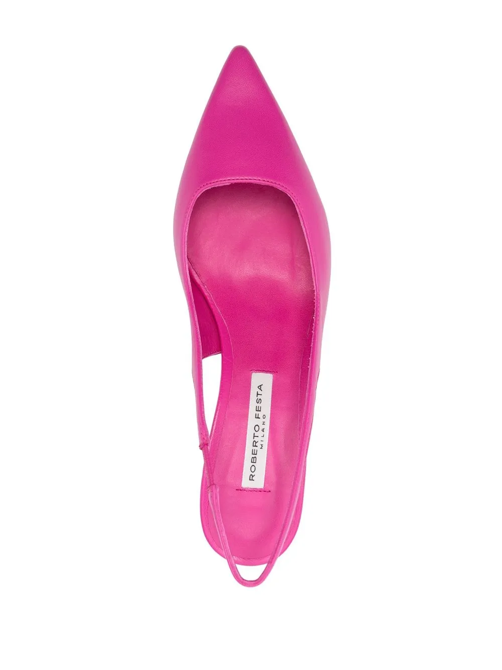 Shop Roberto Festa Arabel Pointed-toe Pumps In Rosa