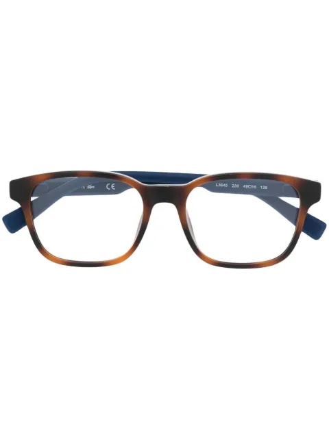 Lacoste logo-detail square-frame glasses Women