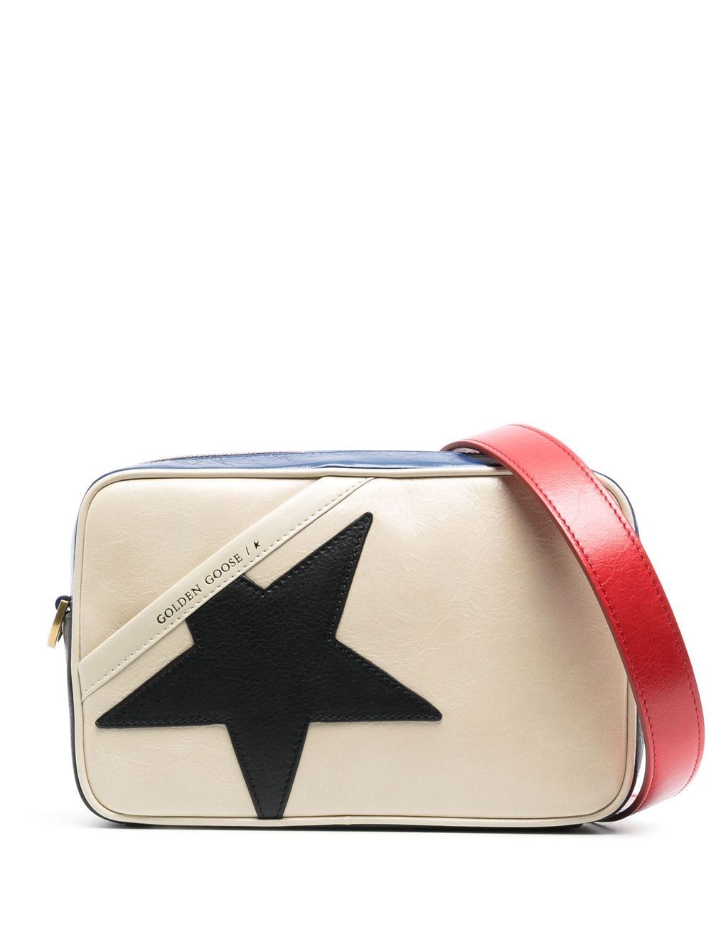 

Golden Goose star-patch shoulder bag - White