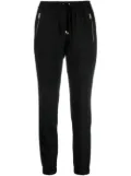 Lorena Antoniazzi virgin wool-blend track pants - Black