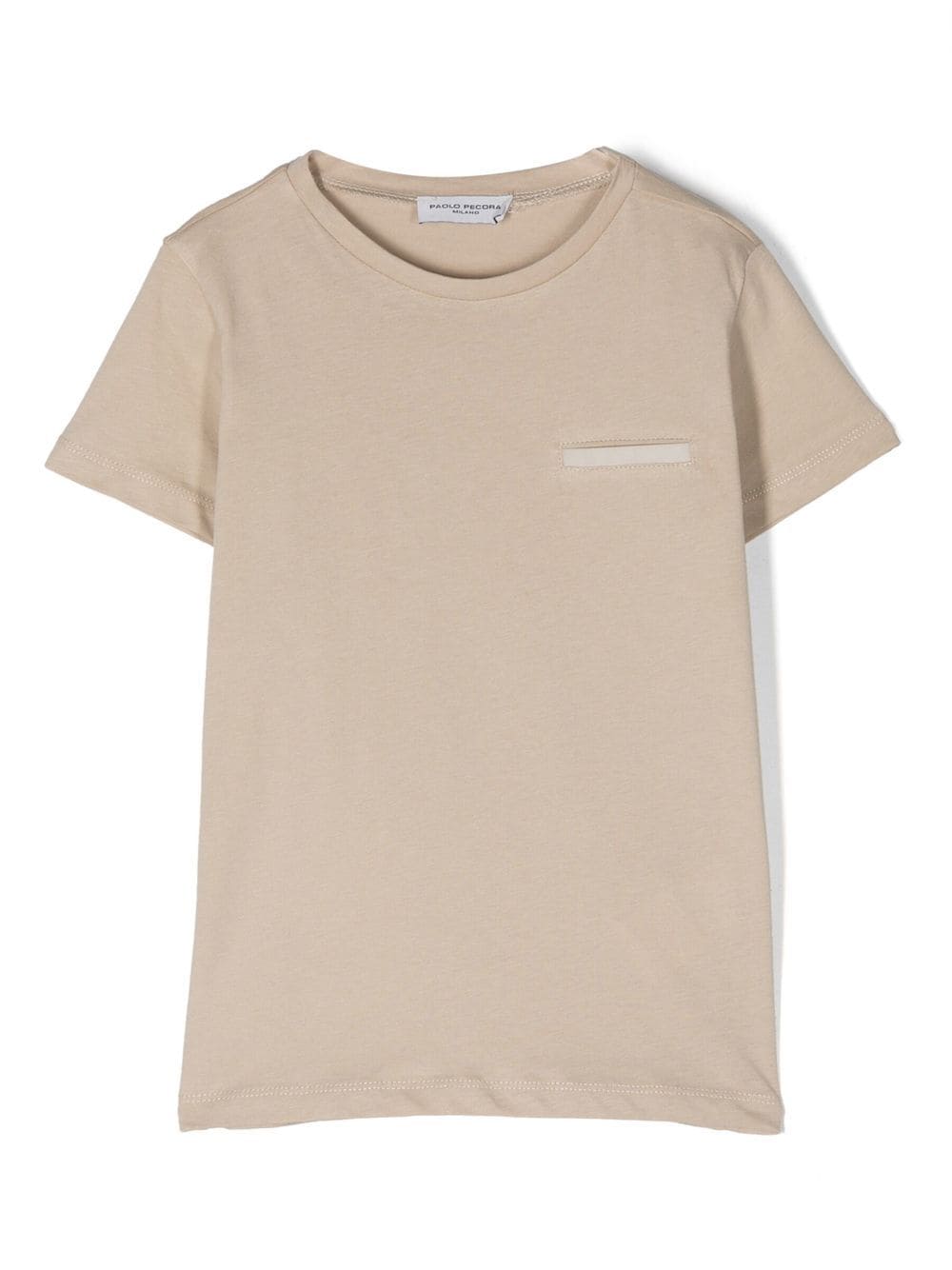 

Paolo Pecora Kids shortsleeved crew neck T-shirt - Neutrals