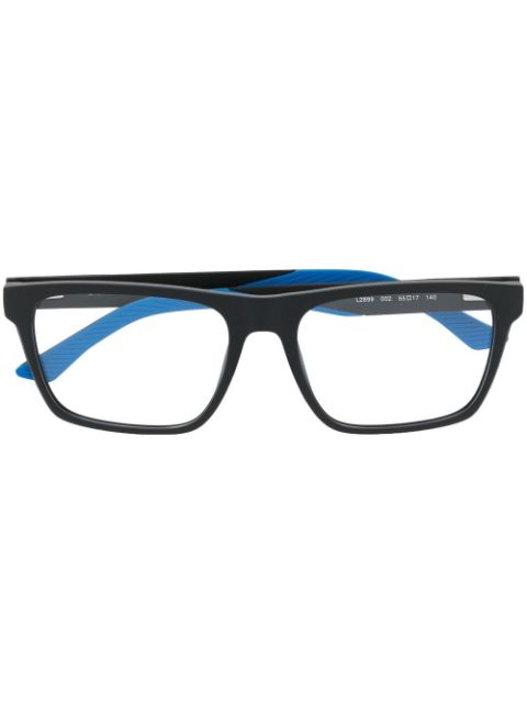 Lacoste - rectangle-frame two-tone glasses