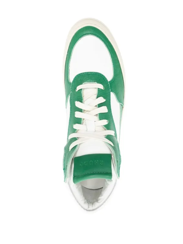 スニーカー RHUDE Men Sneakers RHSS23FO224894431293 RHUDE high-top Sneakers | Green | FARFETCH