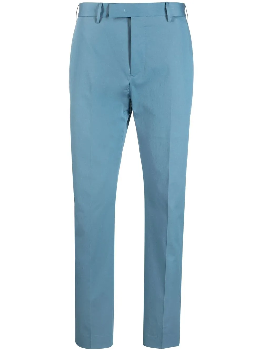 

PT Torino stretch-cotton slim tailored trousers - Blue