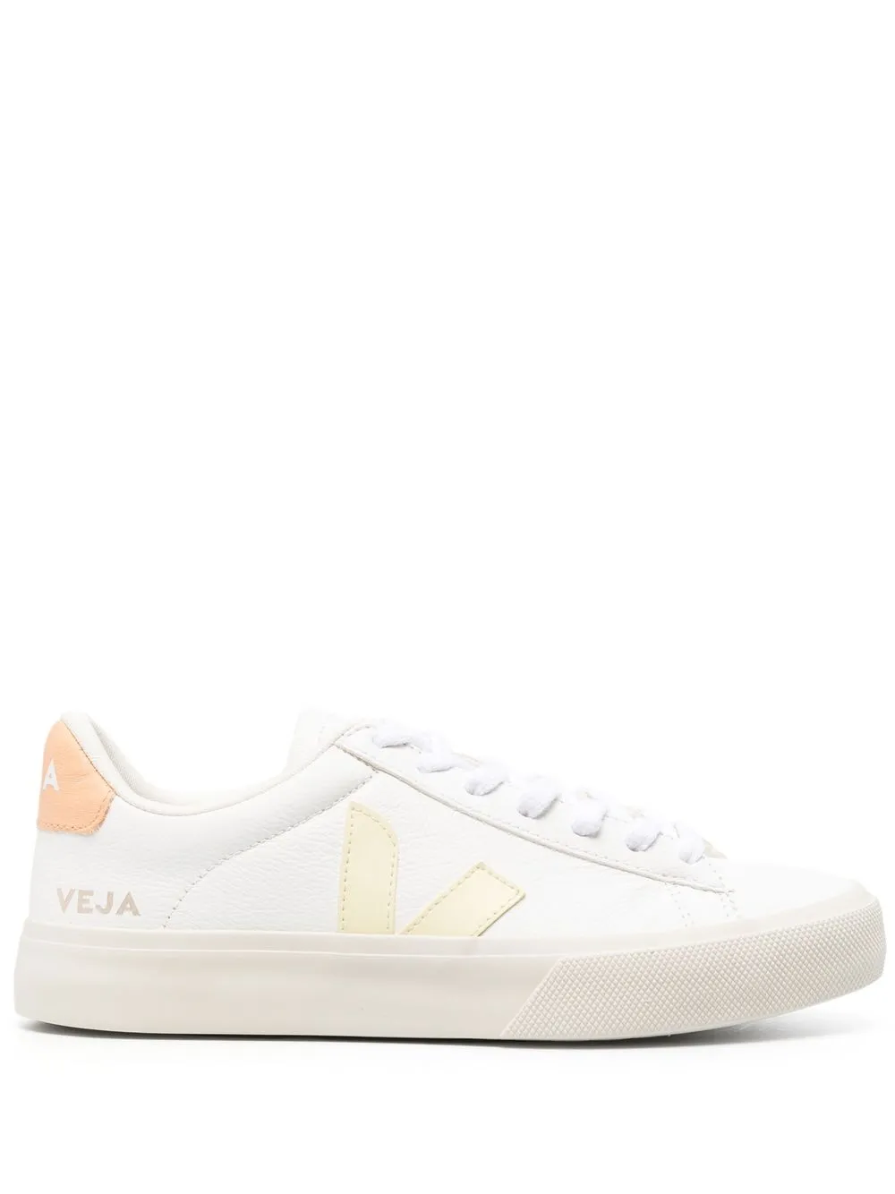 

VEJA low-top leather sneakers - White