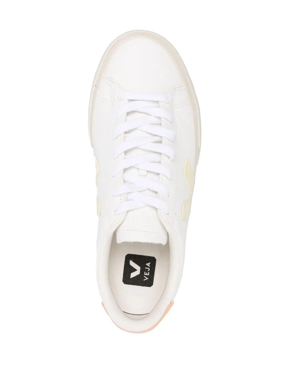 Veja Low-top Leather Sneakers In 白色
