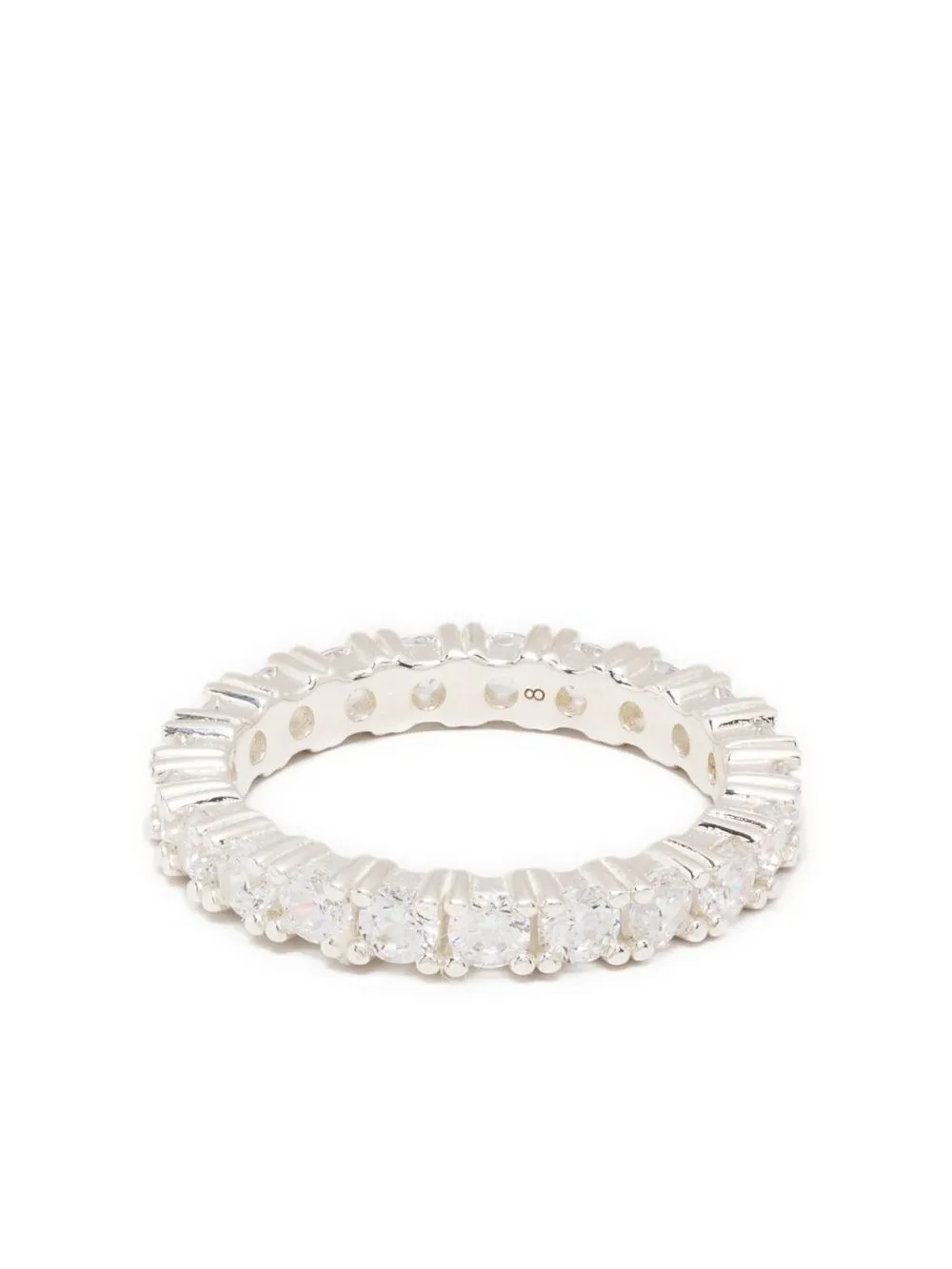 

Hatton Labs crystal-embellished finger ring - Silver