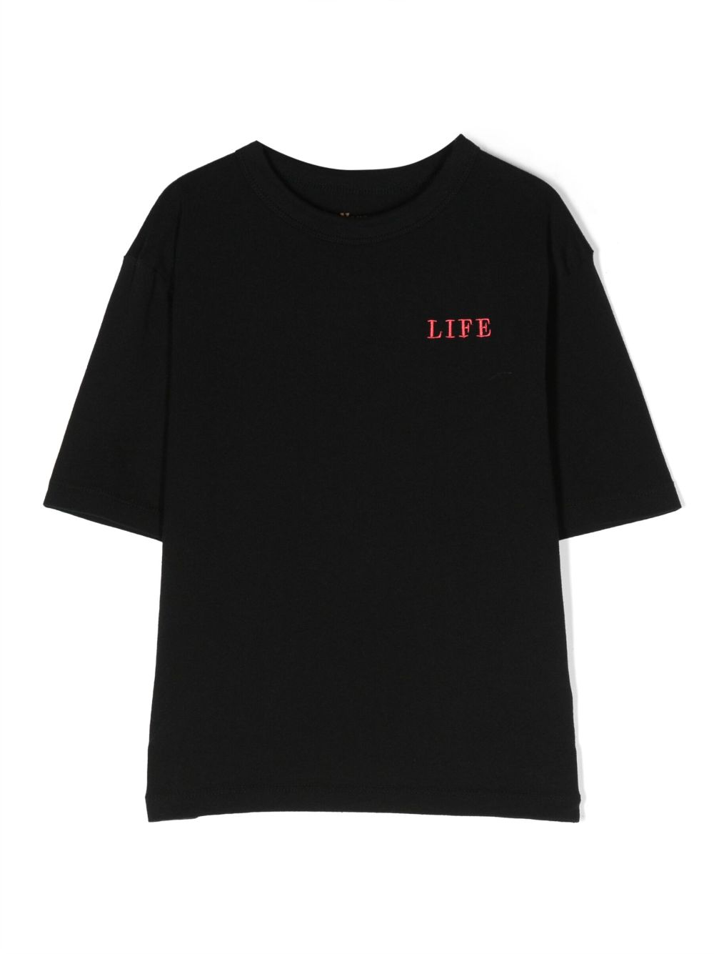 Bellerose graphic-print organic-cotton T-shirt - Black