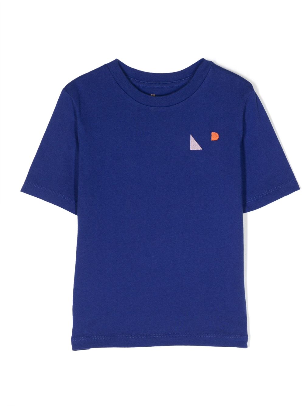 Bellerose logo-print organic-cotton T-shirt - Blue