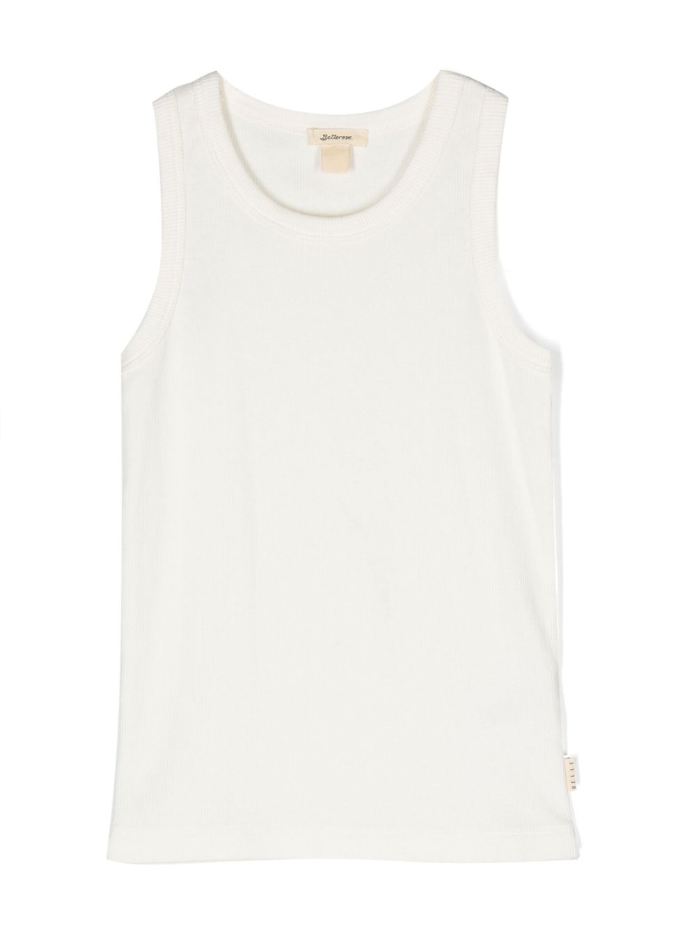 Bellerose Mami fine ribbed tank top - White