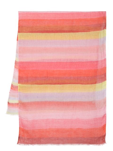Paul Smith stripe pattern scarf