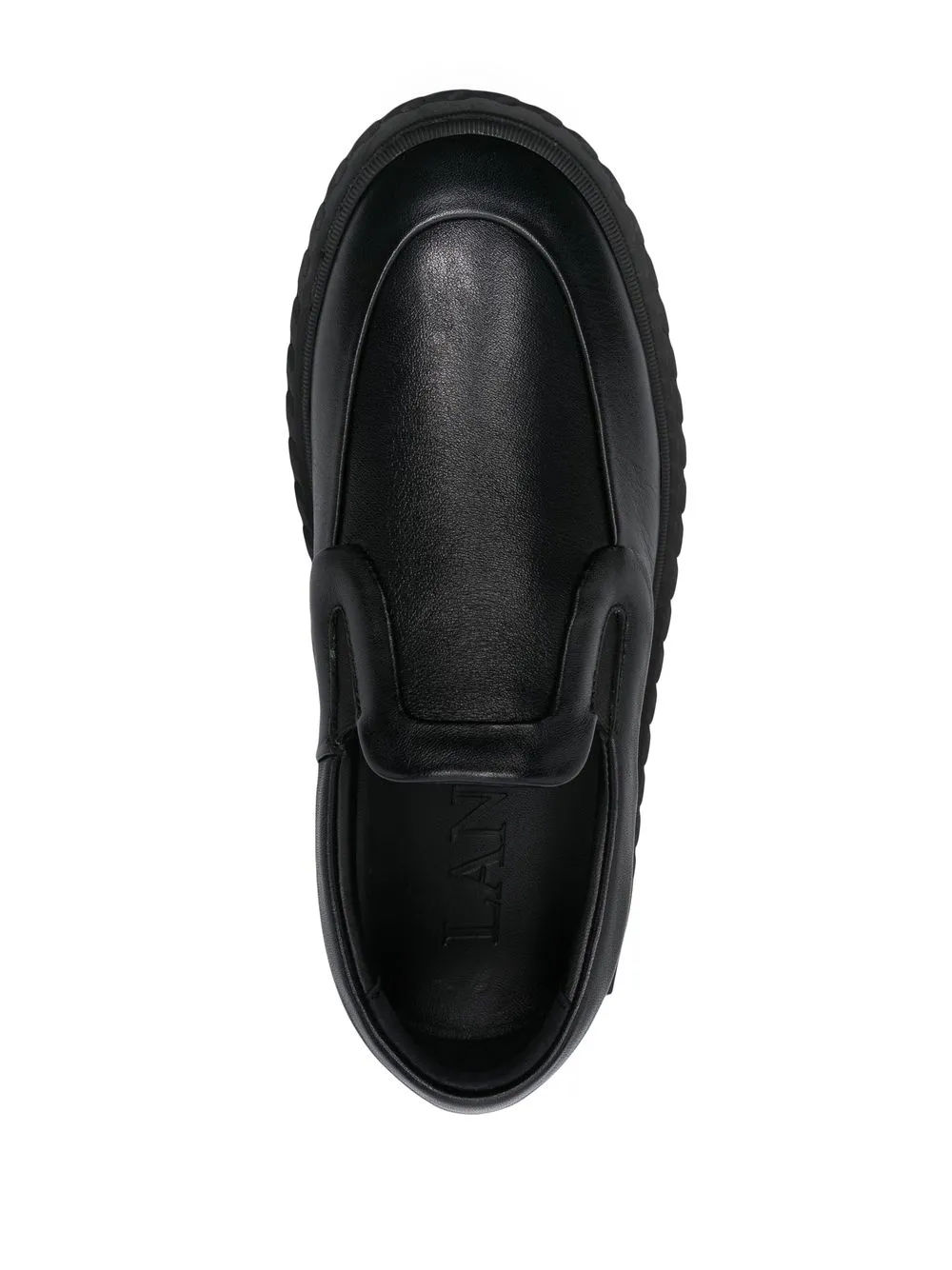 Lanvin Curbies Slip-on Sneakers In Schwarz