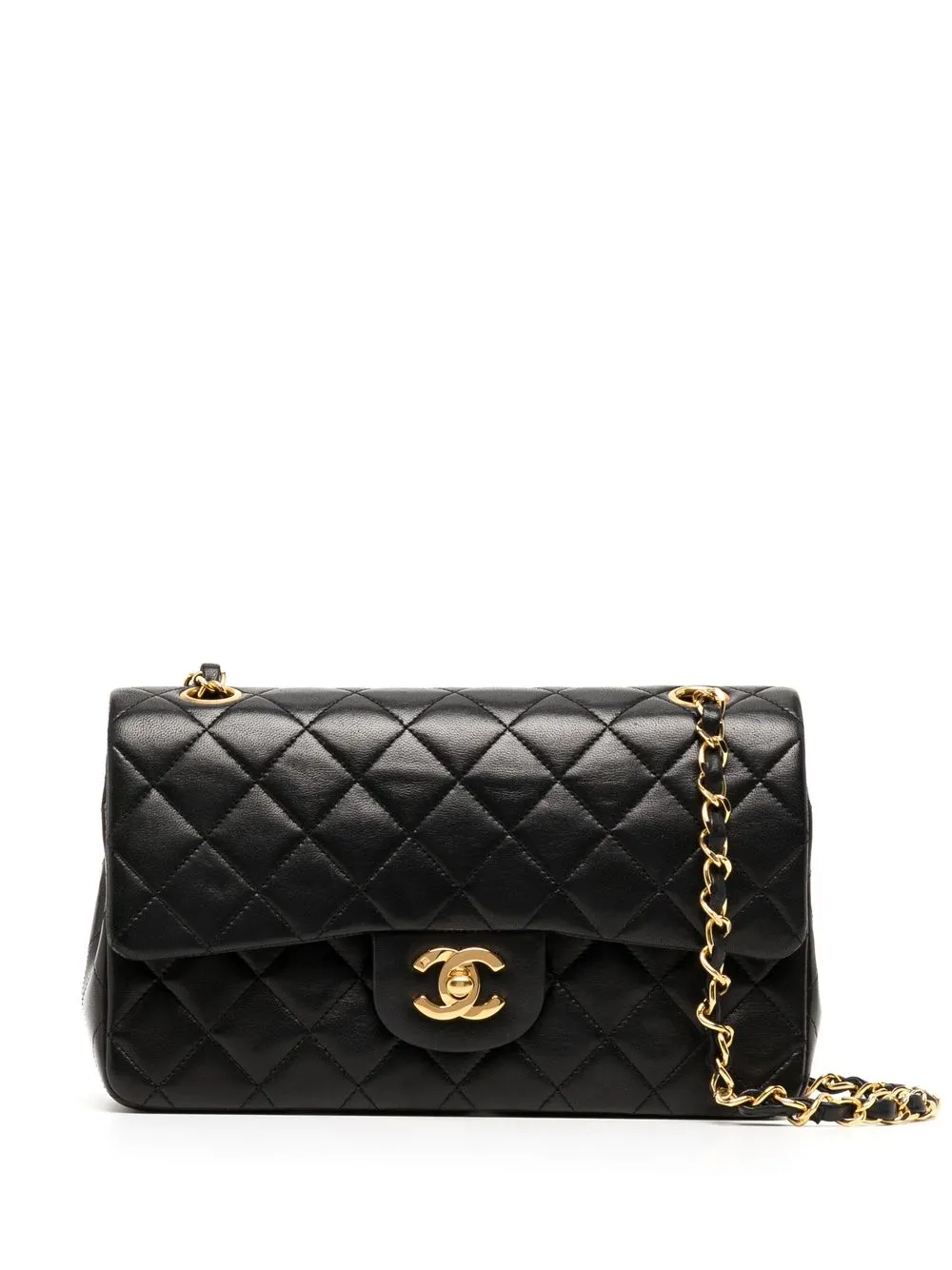 

CHANEL Pre-Owned medium Double Flap shoulder bag - Black