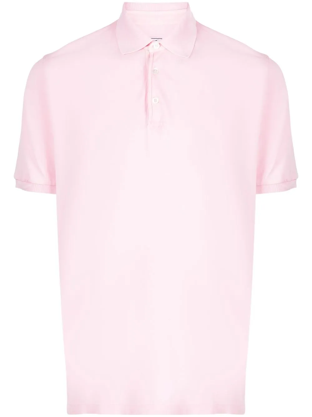 

Fedeli short-sleeve polo shirt - Pink