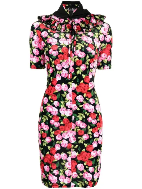 floral-print dress