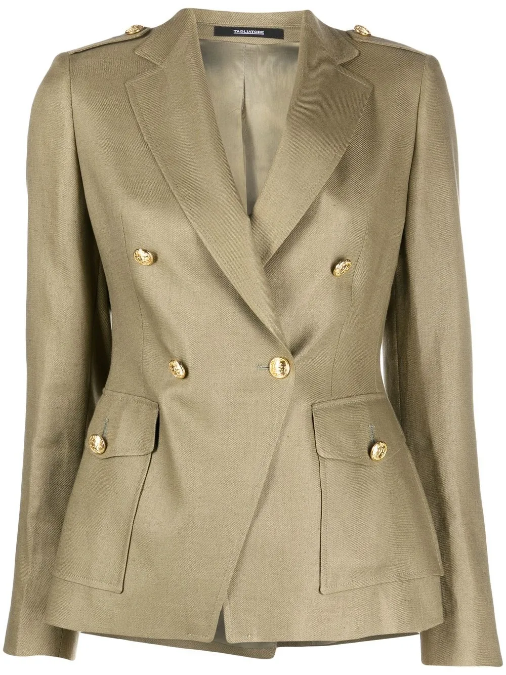 

Tagliatore Darlene double-breasted blazer - Green