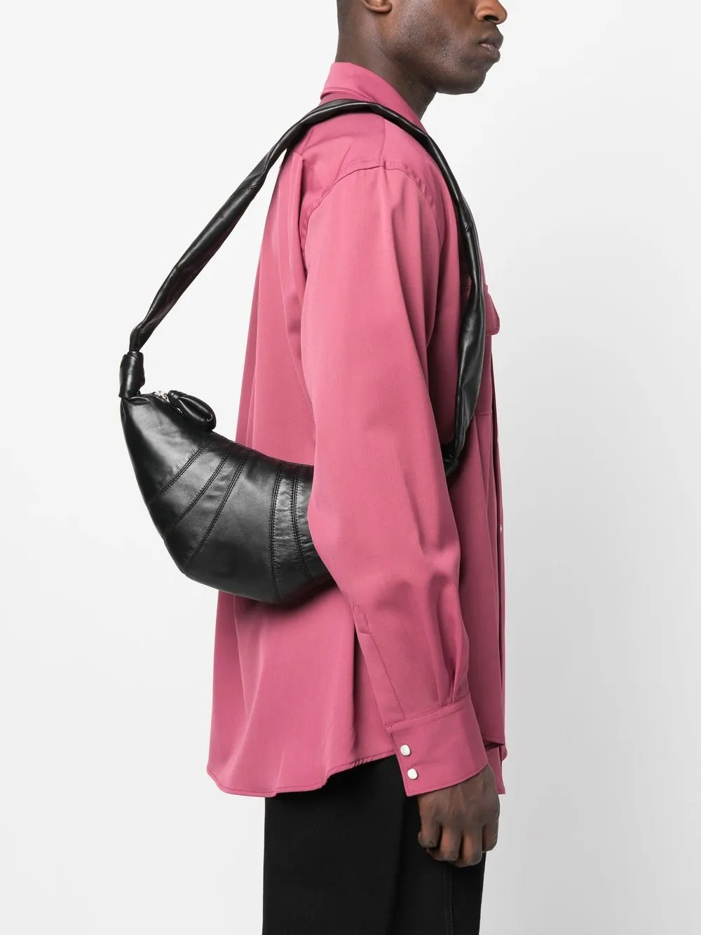 Lemaire Croissant Leather Shoulder Bag - Farfetch