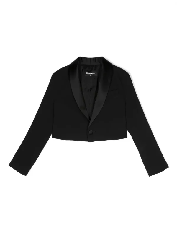 DSQUARED2 KIDS ディースクエアード・キッズ サテンラペル