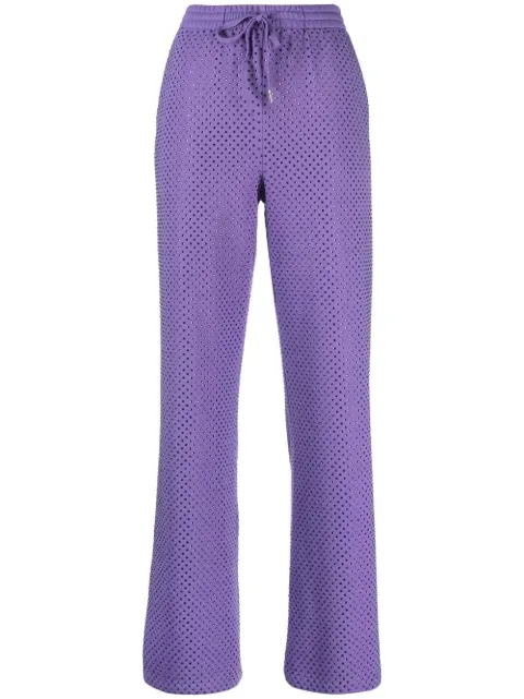 P.A.R.O.S.H. pantalones con diseño de malla