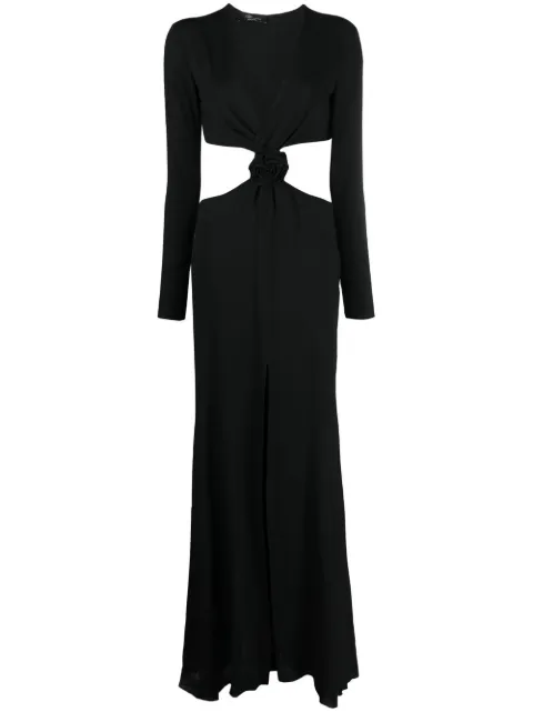 Blumarine cut-out panel dress