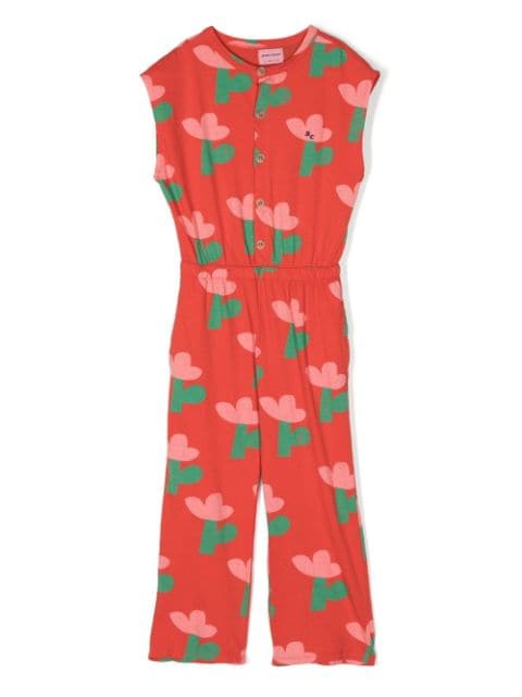 Bobo Choses jumpsuit con estampado floral