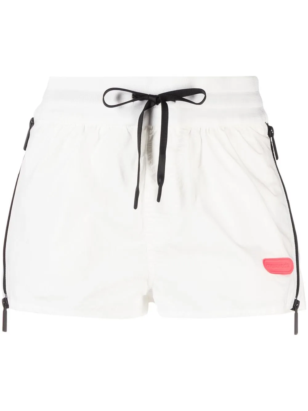 

Dsquared2 logo-patch shorts - White