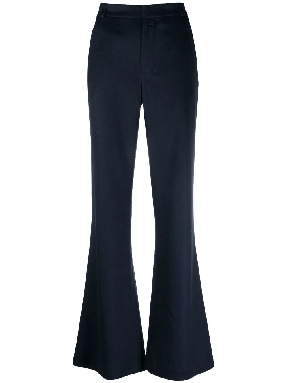 

Frenckenberger cashmere flared trousers - Blue