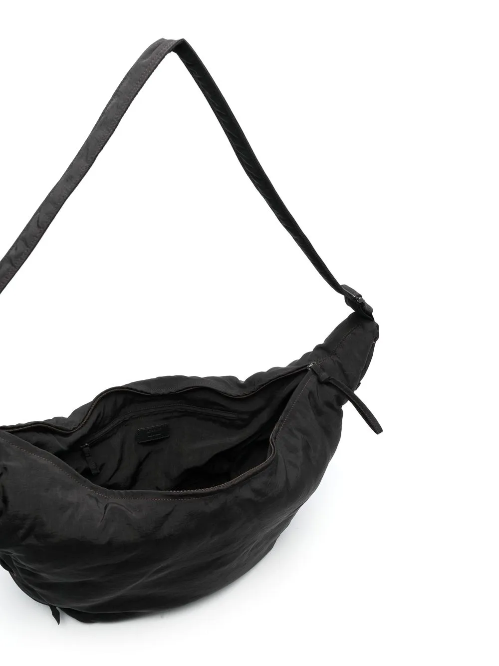 Lemaire Soft Game Shoulder Bag In Braun