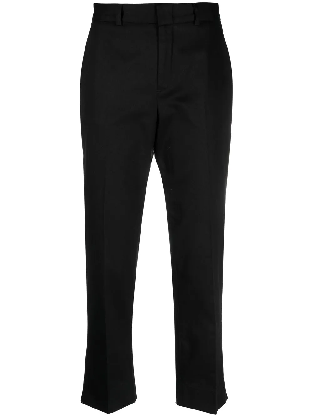 

ASPESI slim-cut cropped trousers - Black