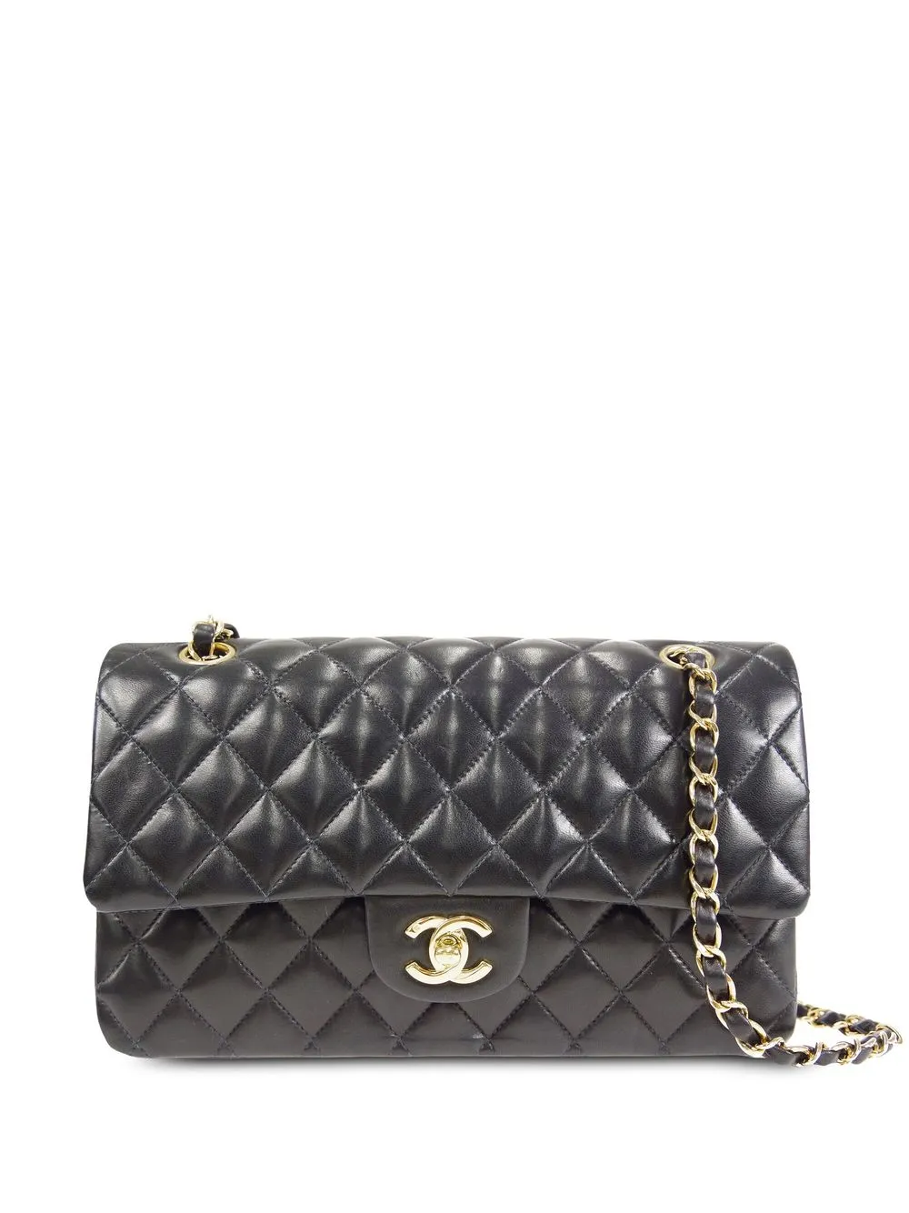 

CHANEL Pre-Owned 2005 medium Double Flap shoulder bag - Black