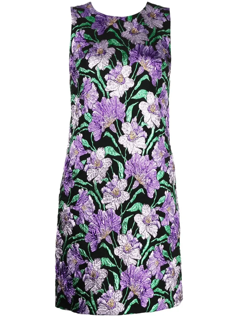 

Carolina Herrera floral-jacquard A-line mini dress - Multicolour