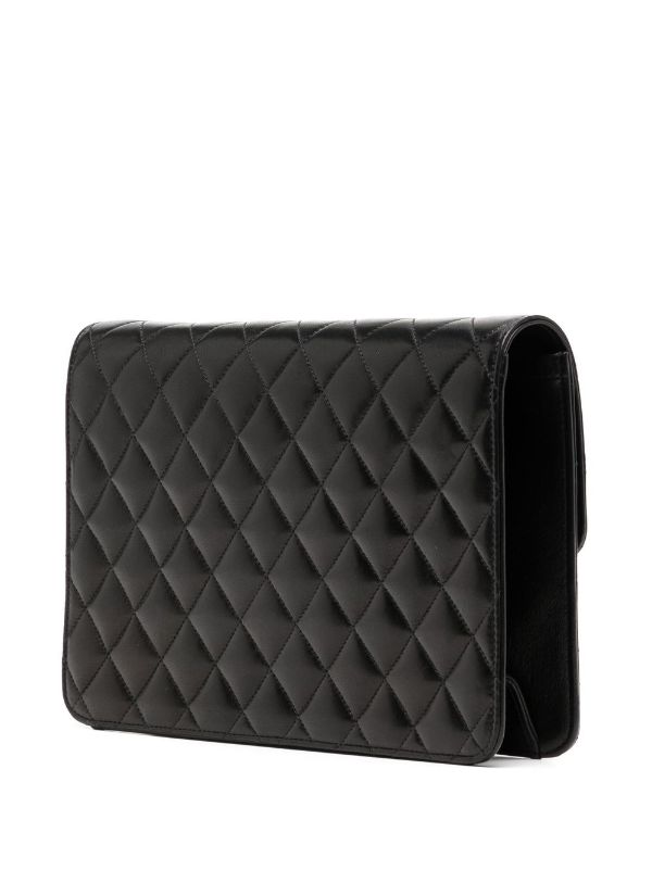 Chanel Gabrielle clutch on a chain in black and white! This is one of , Chanel Wallet On Chain