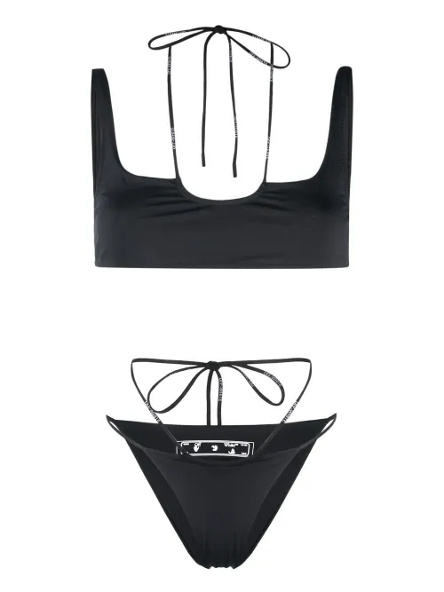 Bikini à logo imprimé - Off-White - Modalova