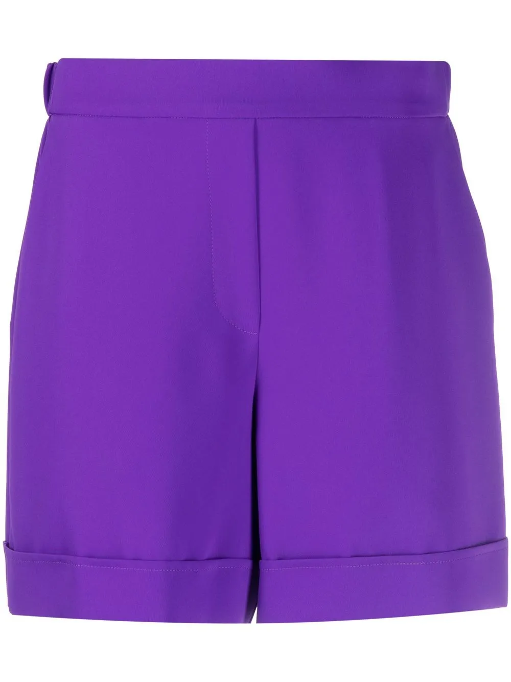 

P.A.R.O.S.H. elasticated-waistband detail shorts - Purple